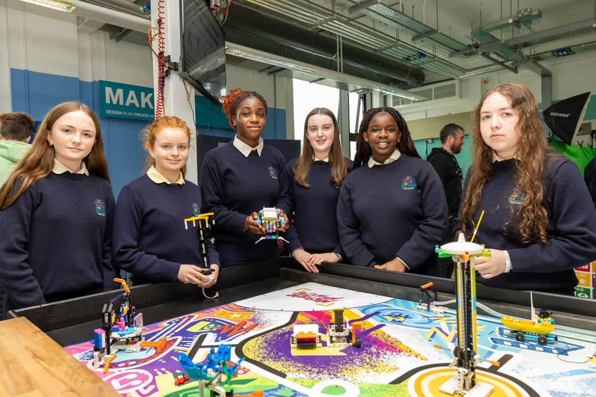 As part of our STEM in Action day, students competed in a FIRST® LEGO® League Challenge aimed at honing their honing their problem-solving skills and fostering resilience as the students navigated the twists and turns of the competition. Well done, @mercyballymahon 👏