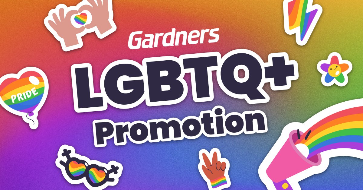 Explore our LGBTQ+ promotion today and indulge in a diverse selection of new releases and bestsellers, all offered at fantastic prices. Browse the promotion here: gardners.com/Search?Catalog… #Gardners #Booksellers