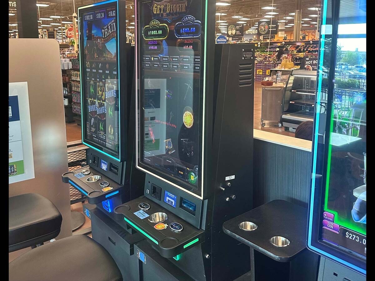 Some Kroger's have added gaming machines giving corner store vibes. 🤔