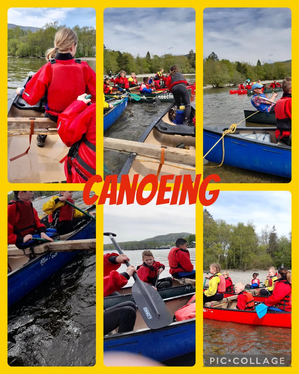 We've had am amazing time canoeing this afternoon! @beechtreeGSP