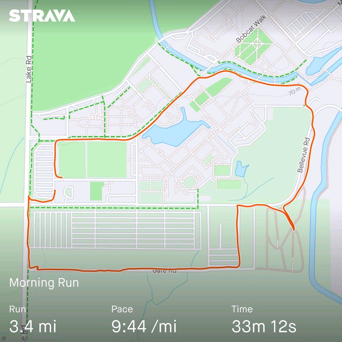 5k for our @UCMercedXCTrack alumni challenge. Chill 7:50 pace, but left shin was not happy.  So I had to slow down. strava.app.link/WIys3P04gJb