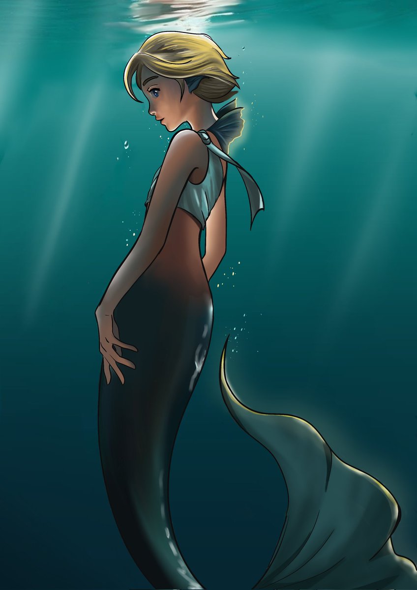 It's mermay!!!! #armin #aot #mermay2024