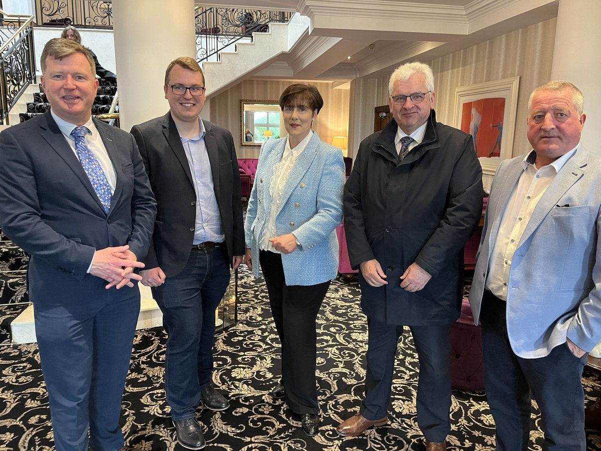 Great to join Fianna Fáil Ireland South MEP candidate @cynimhurchu, Senator @malcolmbyrne and councillors Donal Kenny, Pip Breen, Andrew Bolger and Joe Sullivan on the campaign trail in Gorey today.