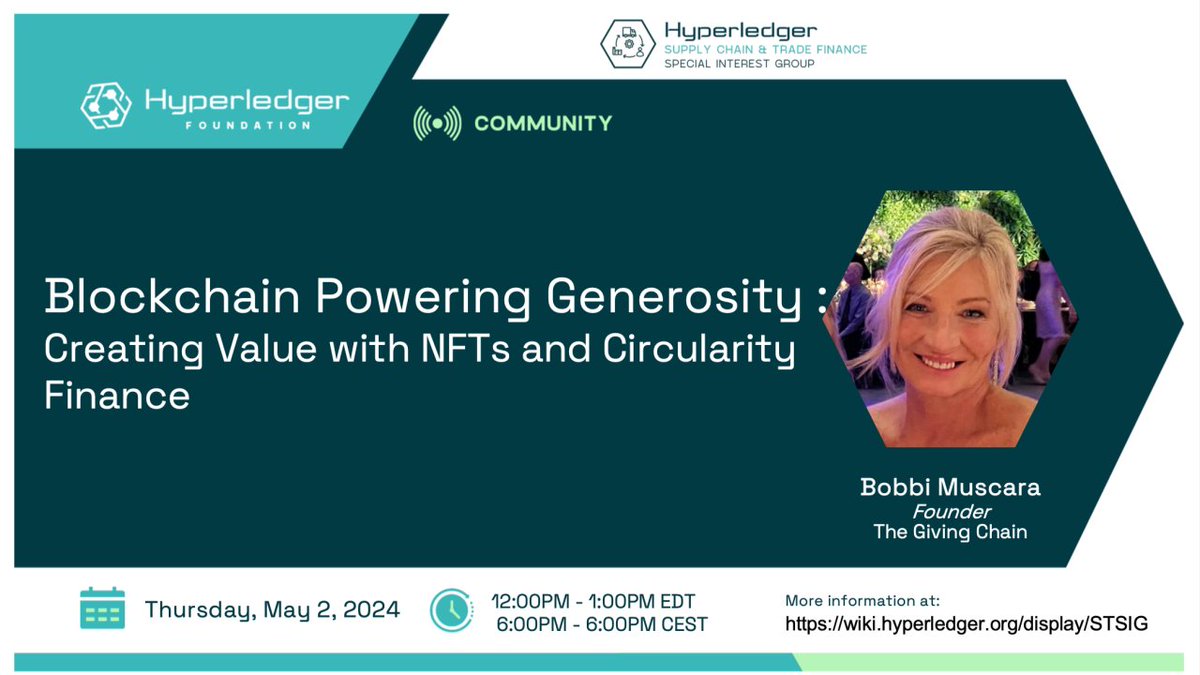 Starting inow! 

Come  join us as @LedgerAcademy talks about Automated and Programable Donations through @circularityfi  CiFi Give platform on @Hyperledger session today.

zoom.us/my/hyperledger…

#WeAreCiFi #PoweredByElit