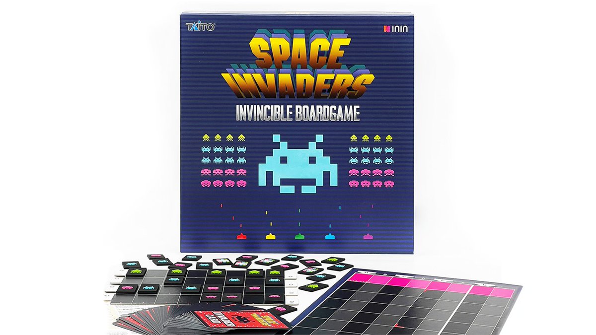 🌟 Did you know that the Space Invaders Invincible Collection Ultra Collector's Edition includes a unique board game? This isn't just any board game; it's a Space Invaders Board Game where you command cannons to fend off the invaders from outer space. 👾 ecs.page.link/GhXk8