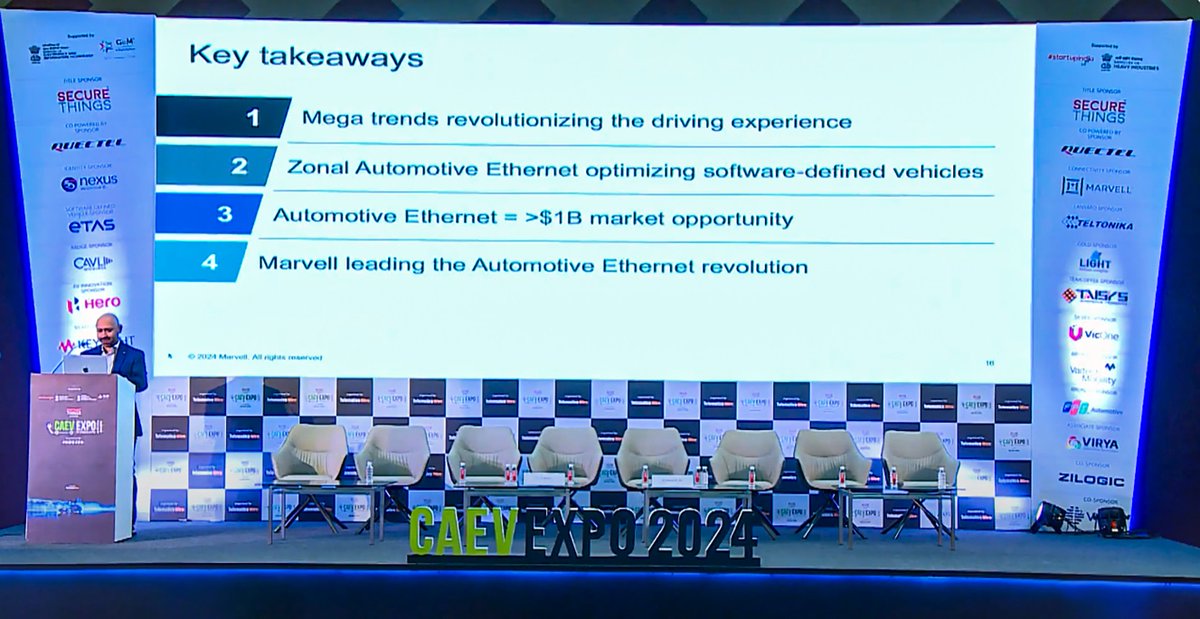 The move to zonal architecture is just one mega-trend that is changing the automotive industry. Learn more in this recent talk by Sanil Kaul here. mrvl.co/4djUuSN