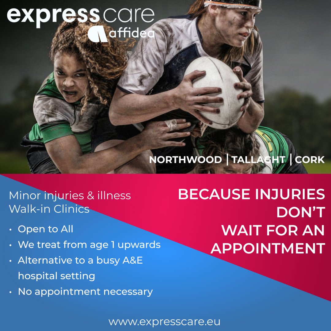 PLAY SPORTS THIS WEEKEND WITHOUT HAVING TO WORRY ABOUT MINOR INJURIES! Our ExpressCare clinics are open 7-days a week, with no appointment necessary. Just walk-in and be seen with an hour by our highly qualified medical professionals.Because Injuries Don’t Wait for an Appointment