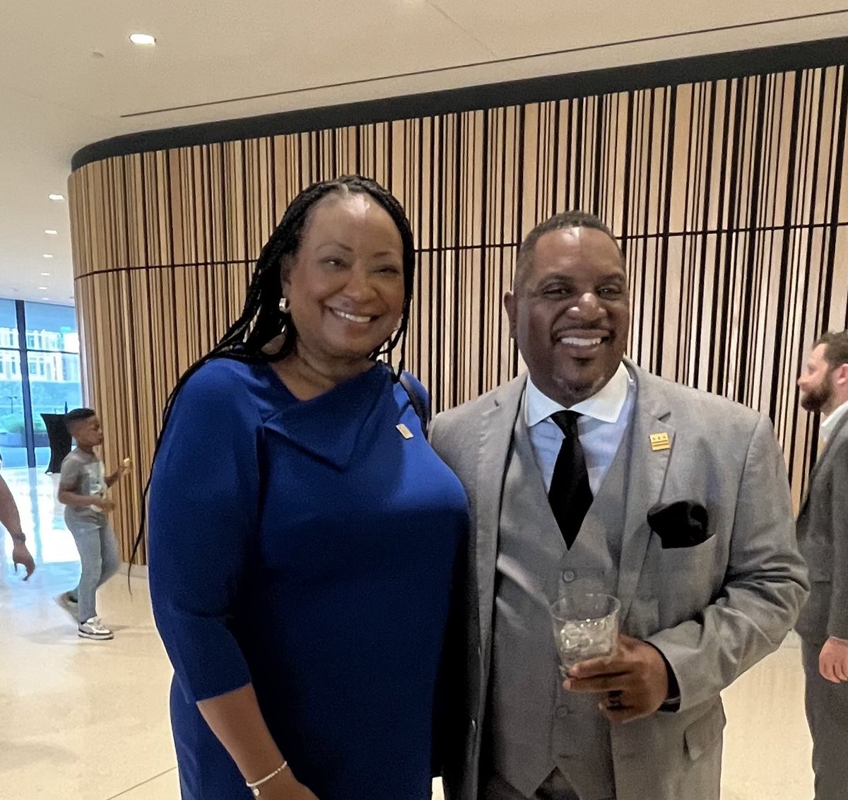 Recently, I attended Mayor Bowser’s Night With Labor reception at MLK Library @dcpl, honoring incoming President of the Metro Washington Council of @AFLCIO Samuel Epps! @SamEppsIV #WeAreDC #BeDowntown