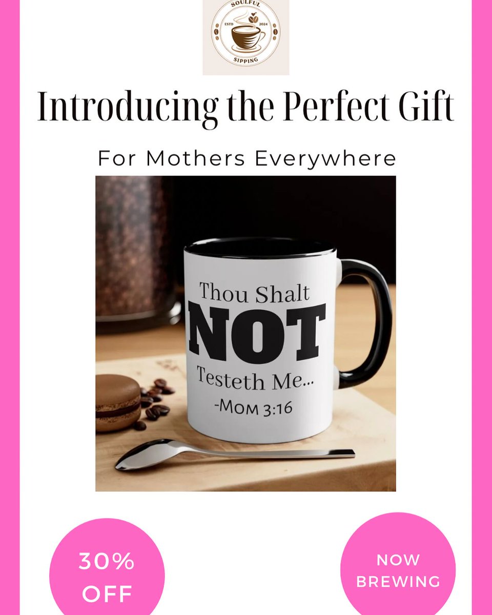 Get Mom a great gift this Mother's Day! Now 30% OFF! #MothersDay #mothersdaygift #giftsformom #giftsforher #coffeemugs #coffeelovers #ilovecoffee #coffeebreak #ebaysale #ebaygifts ebay.to/49Zq5pY