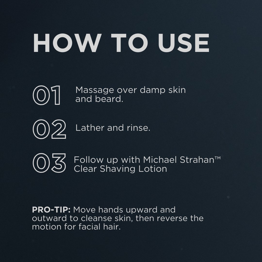 Skin so fresh, you'll #raiseyourgame. Cleaning your face and beard with Michael Strahan™ face and beard wash leaves your skin and facial hair looking and feeling hydrated and healthy. See how we like to use it. #mensgrooming #skintips #groomingessentials