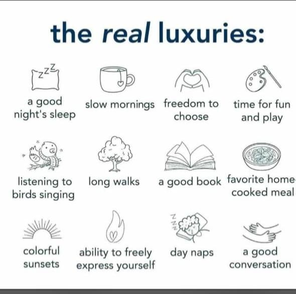 The real Luxuries of Life...!!! #RajatBhargavaIAS