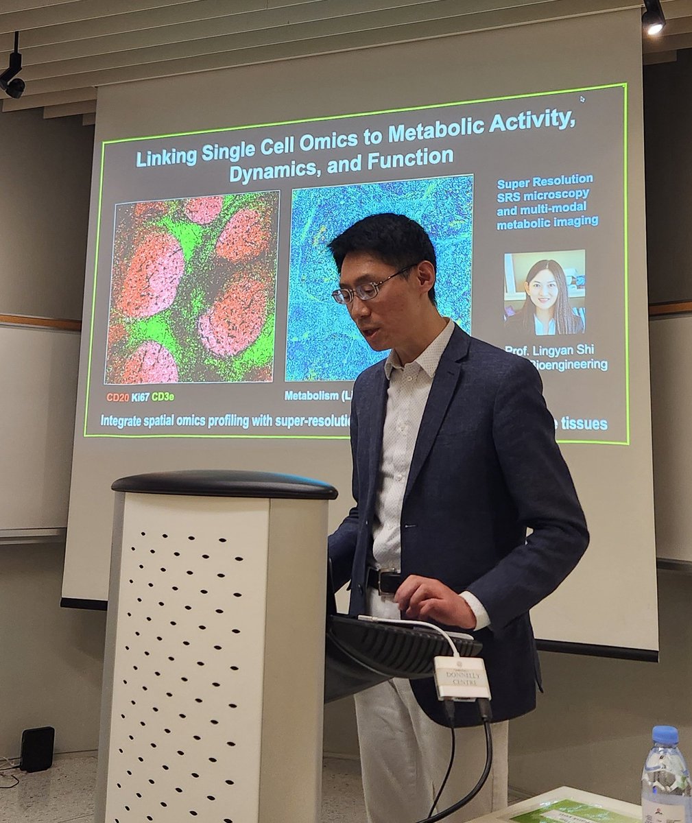 Very happy to host @RongFan8 from @Yale for a mind blowing talk on single cell omics @DonnellyCentre @UofT