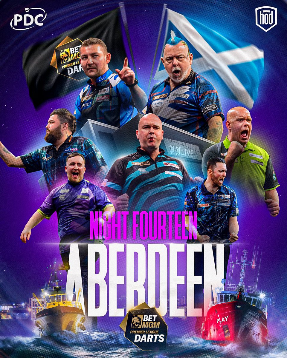 It’s crunch time in the Granite City 🪨💥 Night 14 of the 2024 @betmgmuk Premier League coming to you from Aberdeen. A huge night in the race for the Play-Offs!