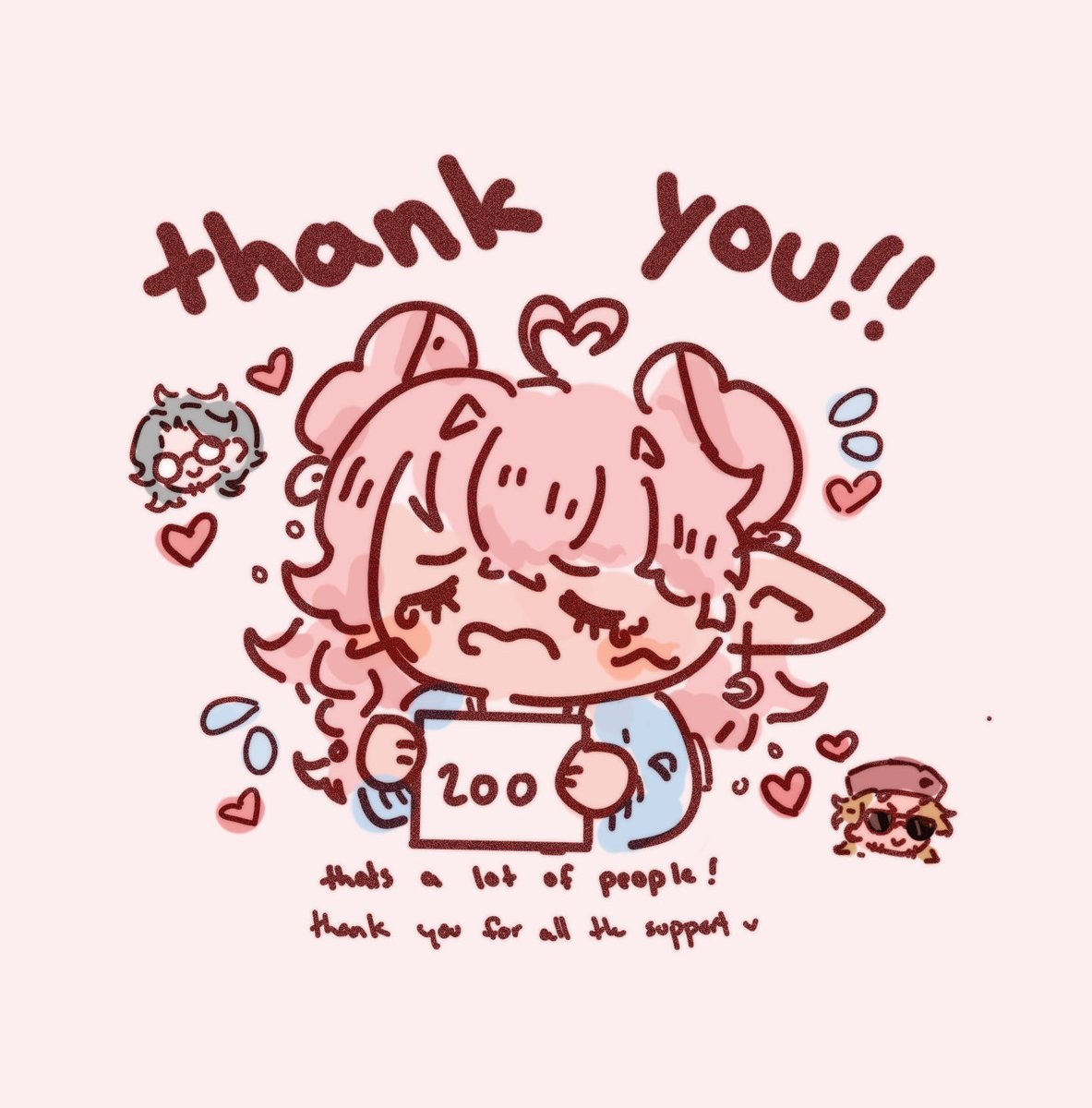 i just wanted to say thank you for 200 followers and generally all of the recent love and support!! i really appreciate it :))