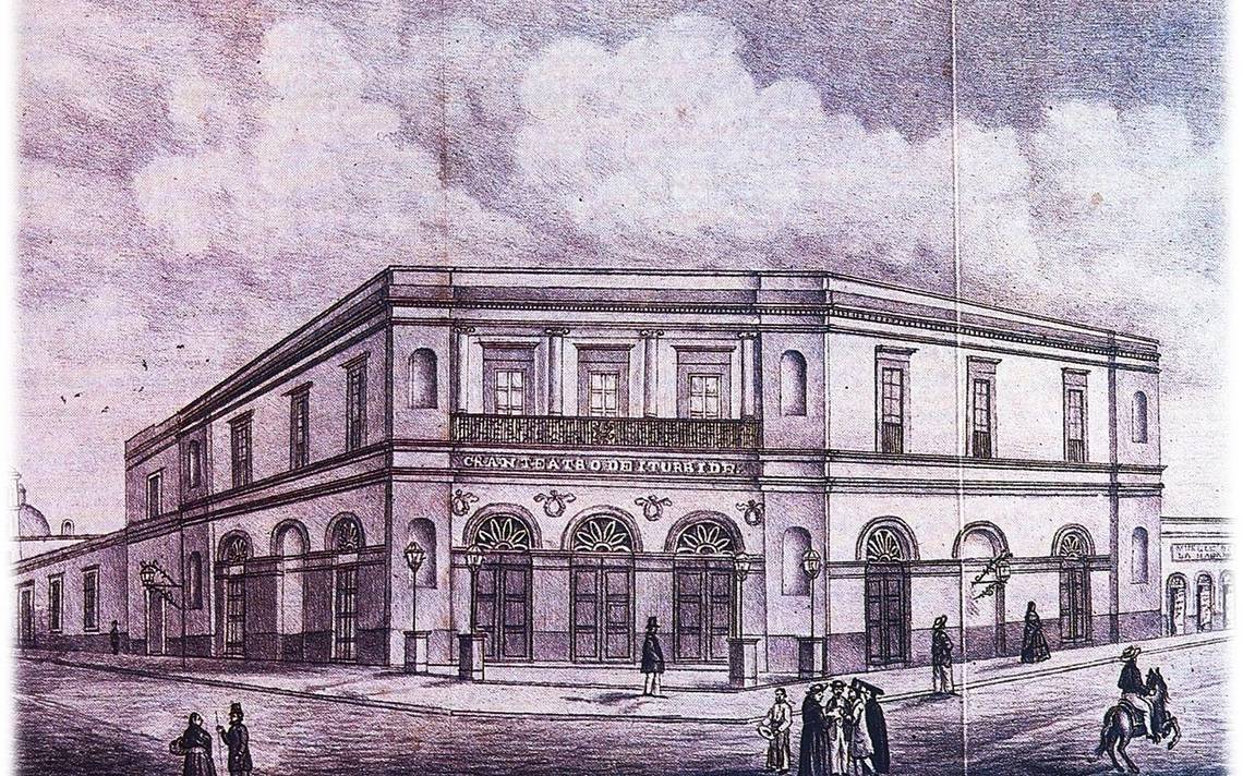 #undíacomohoy en 1852 se inaugura el Teatro Iturbide, en Querétaro. En este recinto se reunió el Congreso Constituyente en 1916 para darnos la Carta Magna que nos rige. El 5 de febrero de 1922 el gobernador José María Truchuelo sustituyó el nombre por Teatro de la República.