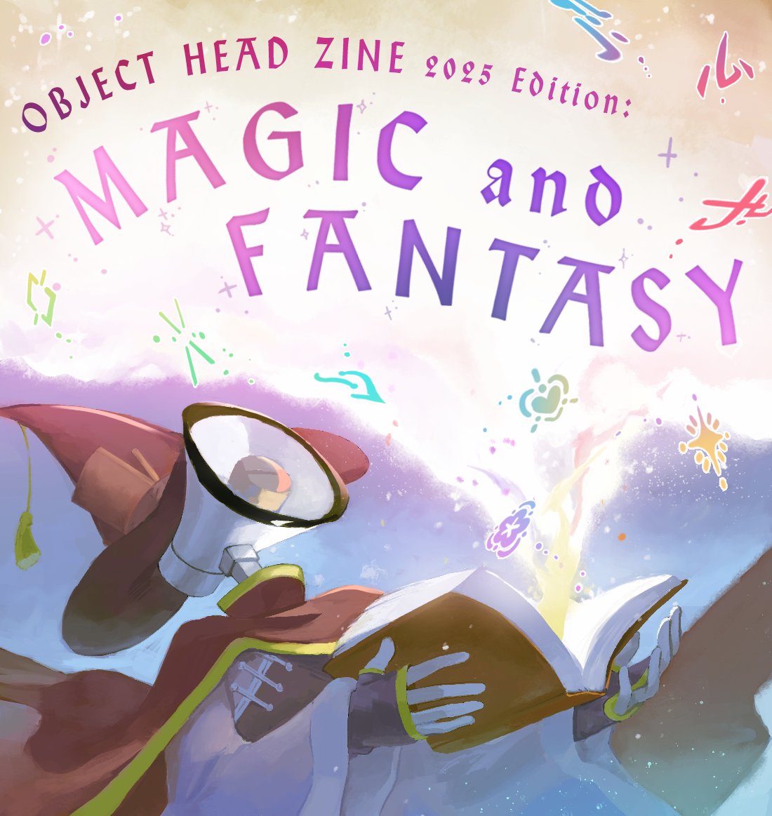 Applications for the 2025 edition of the Object Head Zine are up! This year's theme is Magic and Fantasy. This edition will be a physical copy with a paid page rate of $115 USD! Apply through the form in the thread. Apps end JUNE 2ND, 11:59 PM PST.