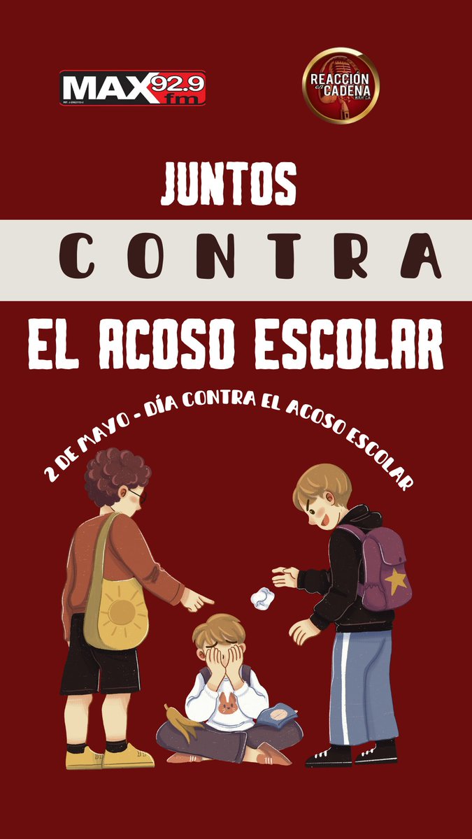 El acoso escolar deja cicatrices invisibles en el corazón de quienes lo padecen. Seamos la voz que los protege.
#Stop #AcosoEscolar  #Mundo #ReacciónEnCadena #Mayo2