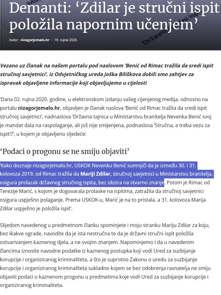 Ima sve kvalifikacije za buduću ministricu