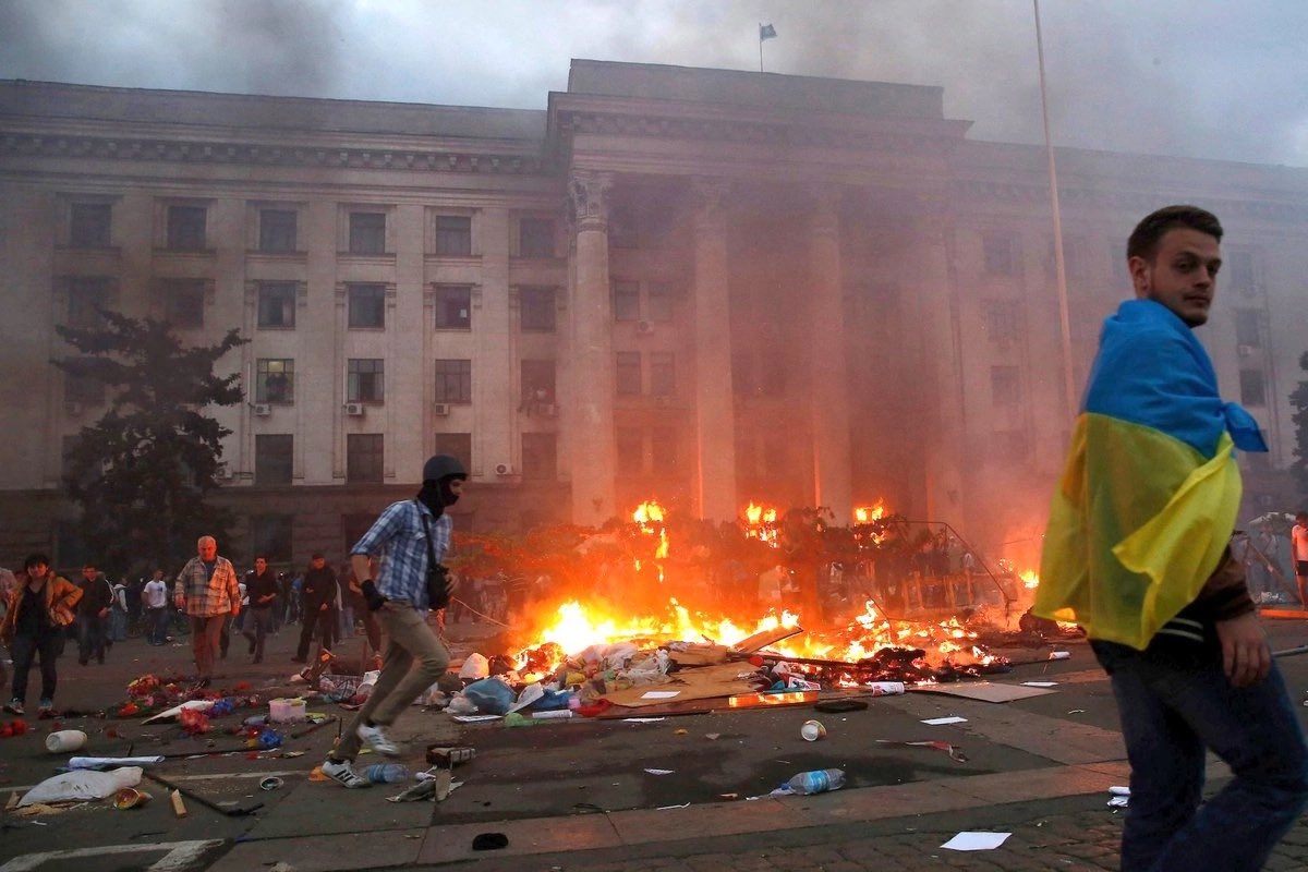 Odessa, May 2, 2014.  The day Ukraine died along with its people.