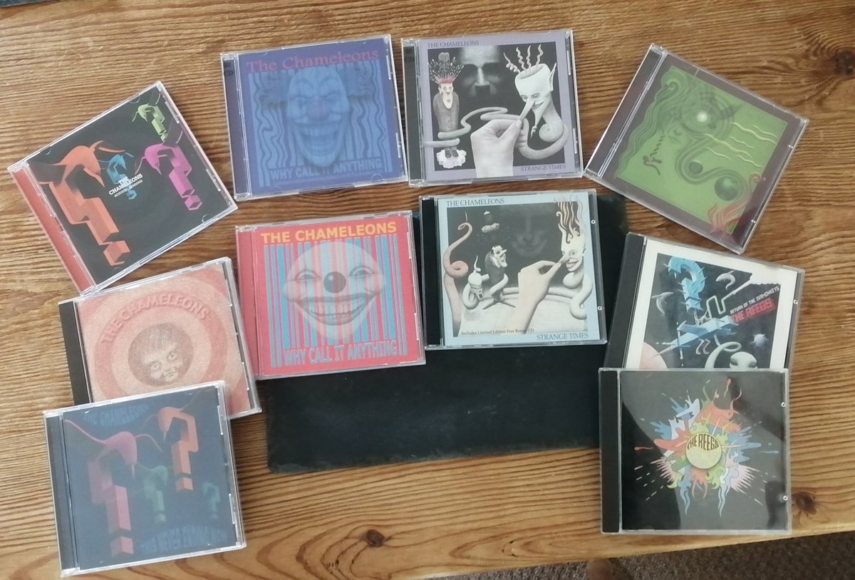 🎼 𝕊𝕋𝔼𝕍𝔼™ (@stevomusicman) on Twitter photo Did some upgrading of my <a href="/ChameleonsBand/">The Chameleons</a> CD's with remastered Double CD's. New one's at the top, old one's below.
<a href="/NewWaveAndPunk/">PunkAndNewWave</a> <a href="/ScotsPostPunk/">Scottish Post-Punk</a> <a href="/GCPunkNewWave/">GC's Punk & New Wave</a> <a href="/caroline_binnie/">Caroline Binnie</a> Did some upgrading of my <a href="/ChameleonsBand/">The Chameleons</a> CD's with remastered Double CD's. New one's at the top, old one's below.
<a href="/NewWaveAndPunk/">PunkAndNewWave</a> <a href="/ScotsPostPunk/">Scottish Post-Punk</a> <a href="/GCPunkNewWave/">GC's Punk & New Wave</a> <a href="/caroline_binnie/">Caroline Binnie</a>