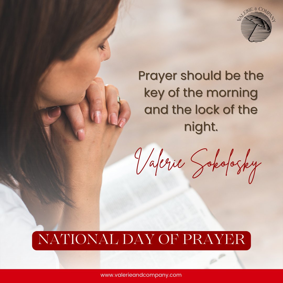 Reflecting on the power of prayer in my life... comfort, guidance & strength in tough times. Join me in saying a prayer for yourself, loved ones & our world. 

Valerie Sokolosky ❤️

#PrayerMatters #ValerieSokolosky #OfficeEtiquette #DoingItRight