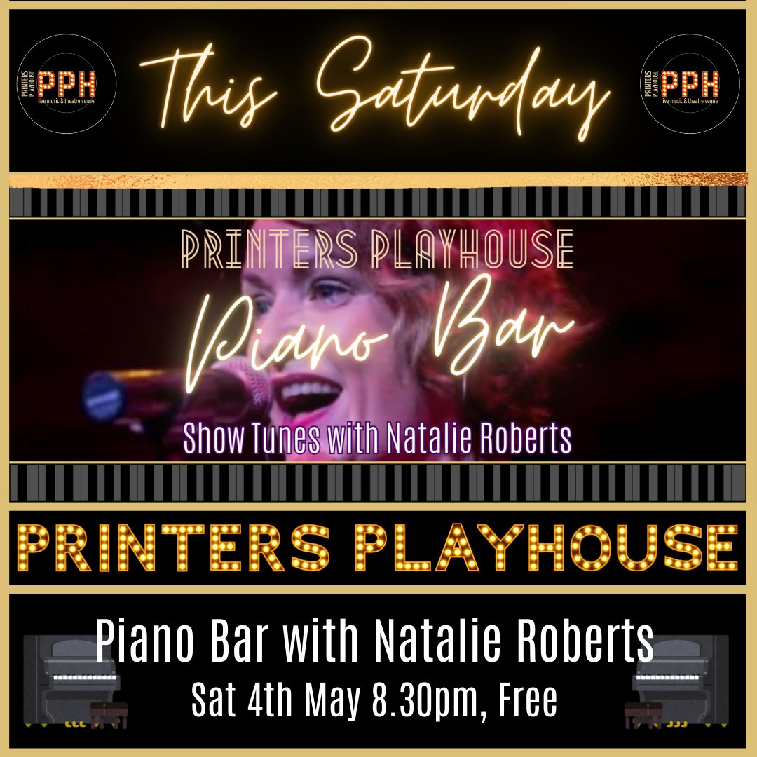 🎤 ✨ 𝗧𝗵𝗶𝘀 𝗪𝗲𝗲𝗸𝗲𝗻𝗱 𝗔𝘁 𝗣𝗣𝗛 🎵🎭

#printersplayhouse #groveroad #littlechelsea #eastbourne #eastsussex #events #live #theatre #free #entertainment #fun #community #creative #livemusic #localmusic #workshops #pianobar #barristacoffee #cocktails #snacks #weekend