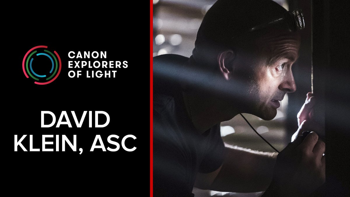 Introducing #CanonExplorerOfLight David Klein, ASC! David has spent over three decades perfecting his craft and captivating audiences with his unparalleled visual storytelling. His remarkable career includes working on an Emmy®-winning series. canon.us/4diEzUP