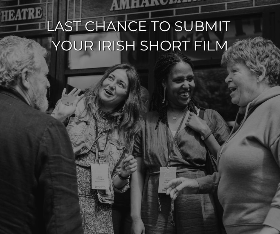 📷 Reminder to all Irish filmmakers! The late deadline to submit your Irish short film is tomorrow, Friday May 3rd, 2024 at 11:59p.m. G.M.T. Don't forget you can submit a work in progress/rough cut once it's picture locked! Apply by visiting: galwayfilmfleadh.com/.../short-film…