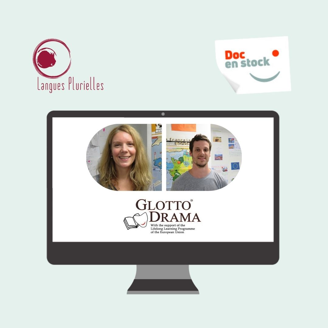 [Actu]

A suivre en ligne demain de 10h à 11h : le webinaire "Découvrir la méthode Glottodrama® : l’apprentissage des langues par le théâtre" organisé par #DocEnStock. Avec Steven et Caroline, formateur·rice d'atelier Glottodrama.

+ d'infos : docenstockfrance.org/webinaire/lapp…