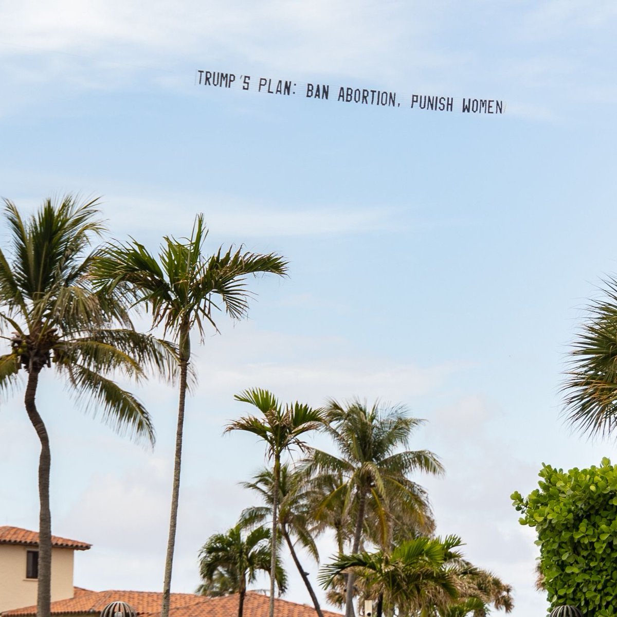 This week, as Florida’s extreme abortion ban took effect, we made sure Floridians know exactly who is responsible: Donald Trump.