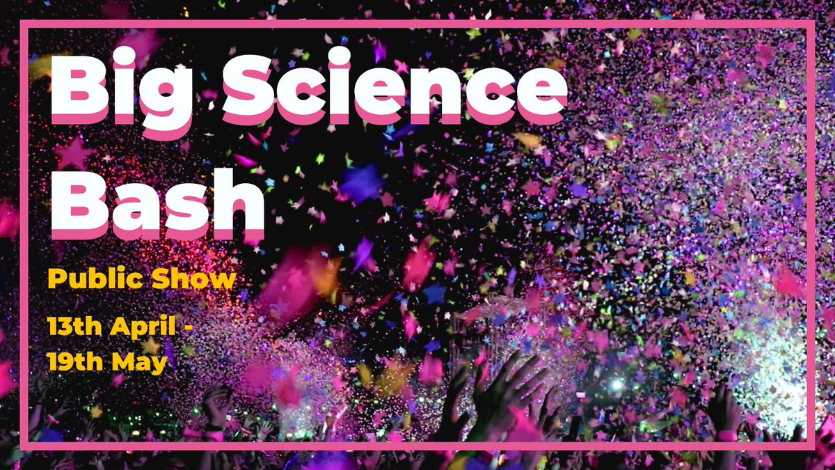Our latest live science show is in full swing 🥳 🌟 Step into a world where science meets celebration, and every experiment is a party in itself with Big Science Bash, the new public show! Running till the19th May at Xplore! 🎈 Book your tickets 👉bit.ly/3U3c44q
