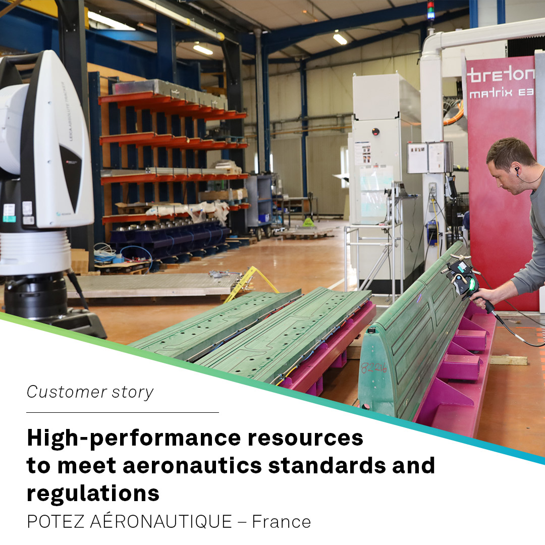 Great to see our top-tier tools like the #AT960, #AS1 and Leica T-Probe at work at POTEZ AÉRONAUTIQUE. Their commitment to maintaining high #quality standards in the #aerospace industry is commendable. Read more in this new case study for the full story 👉 hxgn.biz/4aZIEvk