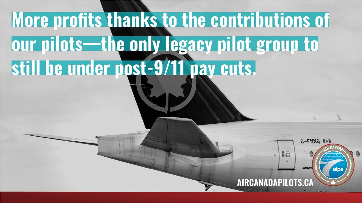 Congratulations to Air Canada for achieving profitable Q1 2024 financial results, with operating revenues reaching $5.2 billion. As we negotiate a new contract, it's crucial to recognize the significant role our pilots have played in this success. #WorldClassContract @AirCanada