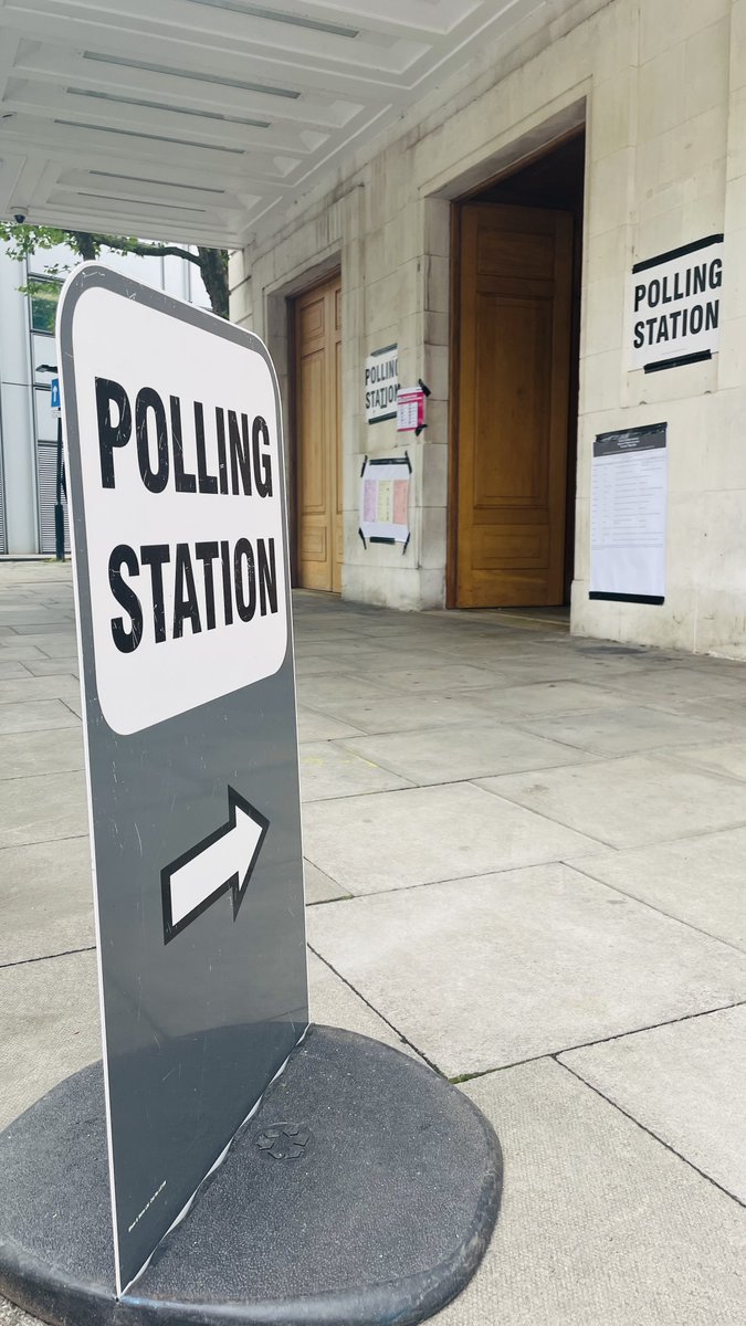 ⌚ You still have time to vote in the elections today! Polling stations close at 10pm. Remember to bring photo ID!