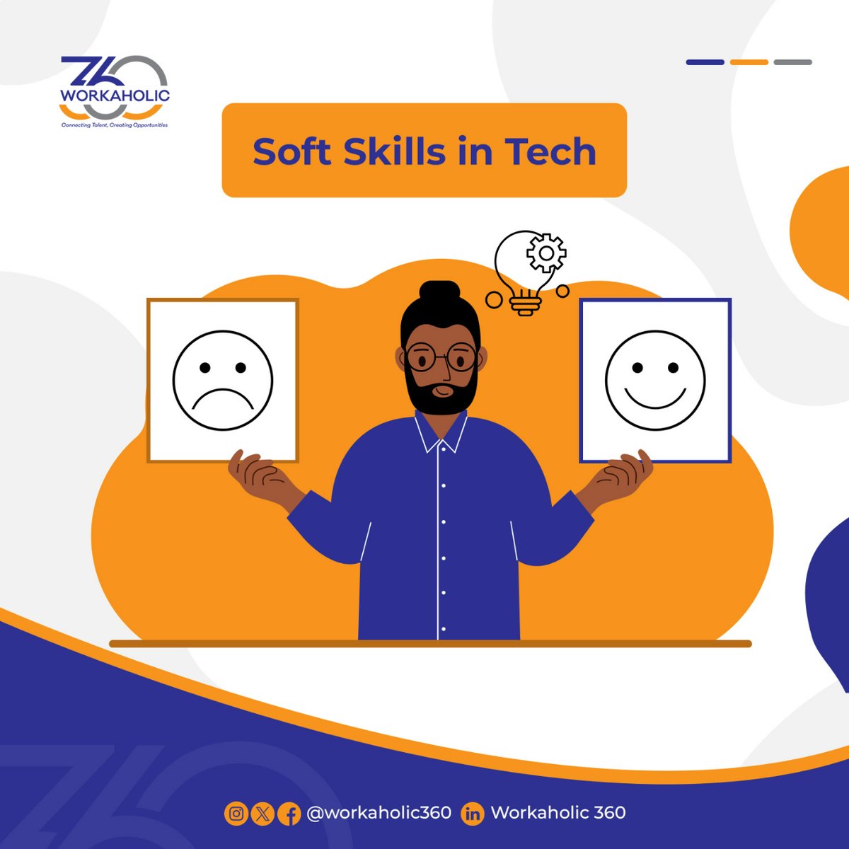 Technical skills are essential, but soft skills differentiate top performers. Workaholic360 recognizes this and can prioritize candidates who not only fit technically but also culturally and interpersonally.
#SoftSkills #TechCareers #CareerGrowth #TechJobs