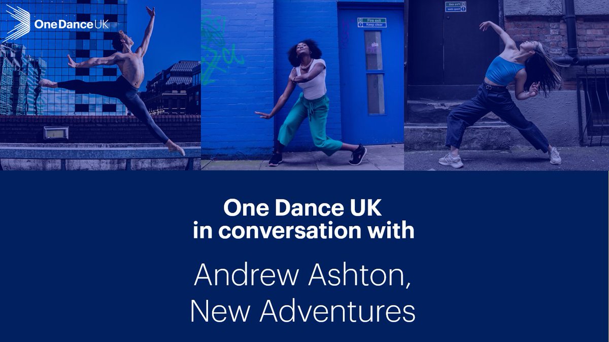 'One Dance UK in Conversation with Andrew Ashton, New Adventures' webinar recording is now available for our members 🙌. So if you missed it, or want to revisit the conversation, watch the recording here: ow.ly/hS2W50RqTrf Not a member? Sign up: ow.ly/kbrF50RqTrg