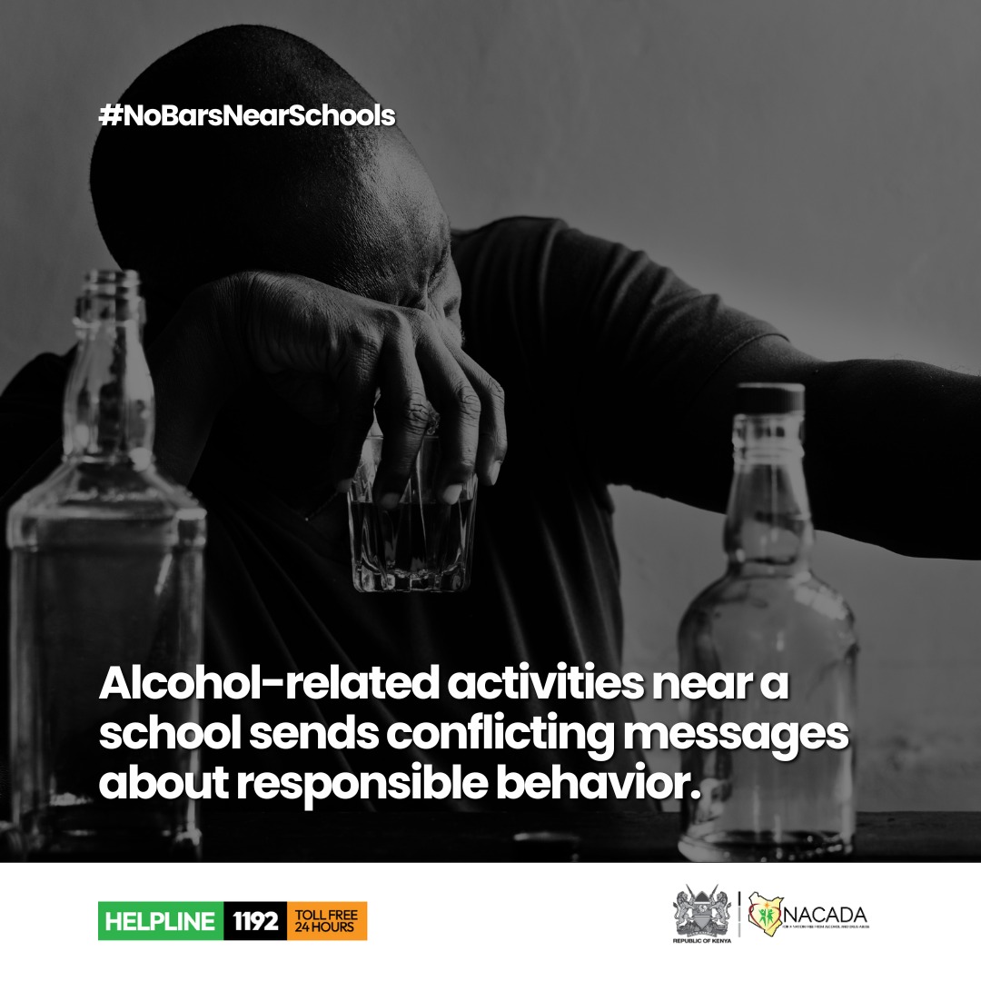 The presence of alcohol-related activities near a school sends conflicting messages about responsible behavior and can lead to curiosity and exposure to harmful substances at an early age #NoBarsNearSchools