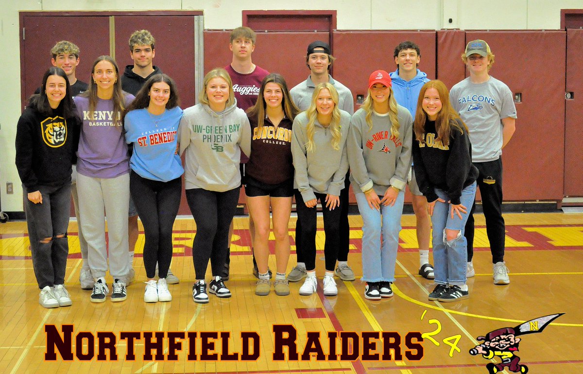 NfldfastpitchLS's tweet photo. National Signing Day!!
Congratulations to all the Raider spring signing athletes... we can't wait to watch you succeed at the next level!!! https://t.co/mEBPnax1Xm
