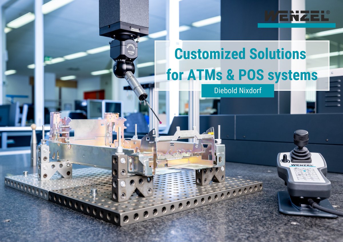 WENZELGROUP's tweet image. With state-of-the-art #CMMs from the WENZEL LH Series &amp;amp; WM | MMA Measuring Arm, along with the #Measuring Software WM | #Quartis, Diebold Nixdorf relies on WENZEL #Metrology Solutions for its measuring tasks.  en.wenzel-group.com/case-studies/j…