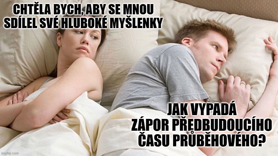 A na co myslíte před spaním vy? 😃