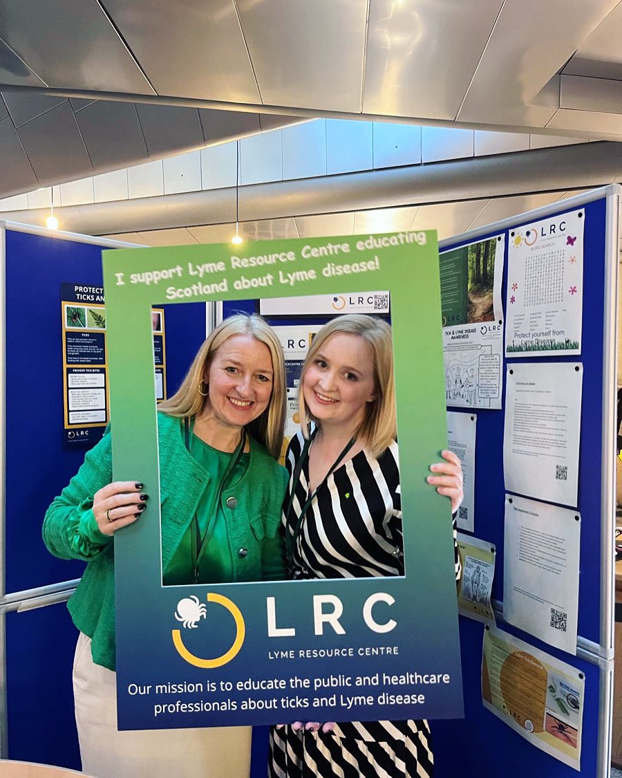 A great reception in The Scottish Parliament last night with the <a href="/LymeResourceCtr/">Lyme Resource Centre</a> 

With tick encounters increasing, it was the perfect opportunity to show the work  and resources that LRC provides. Particularly their resources for schools and colleges - lymeresourcecentre.com/resources-for-…