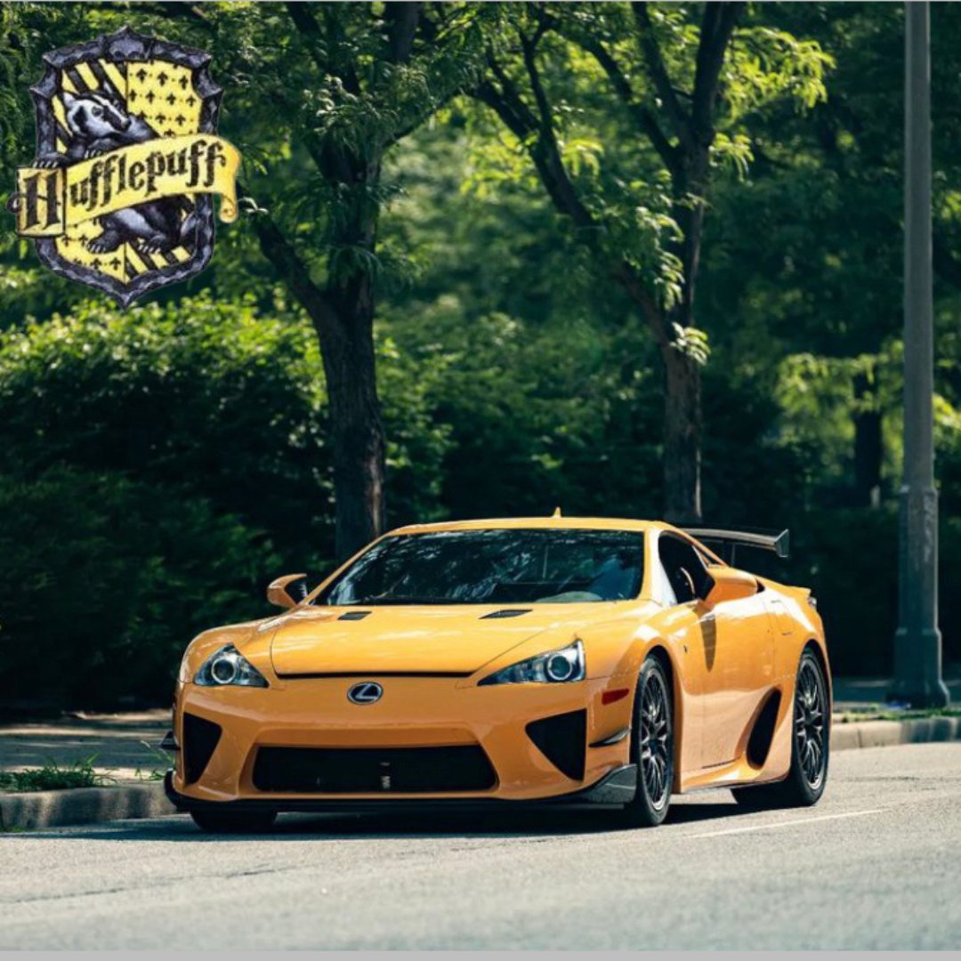 International Harry Potter Day, Lexus LFA Version. Which Hogwarts House do you belong to? #LexusLFA