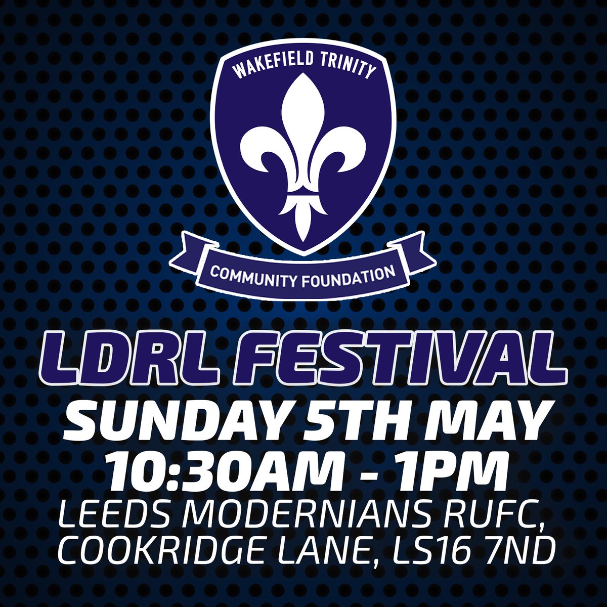 LDRL | FESTIVAL LDRL team are back in action Sunday 5th May! 🙌 Good luck to the team 🍀