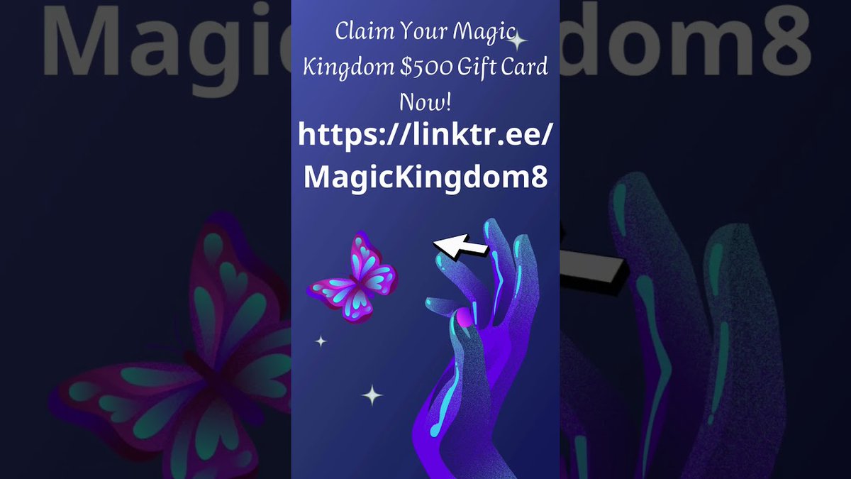 Win a $500 Magic Kingdom gift card and make your Disney dreams come true! 🌟💫

rb.gy/tflk2i

#MagicKingdomGiftCard #DisneyMagic #GiftCardGiveaway #DisneyDreams #WinBig #MagicalMemories #ThemeParkFun #DreamDisneyTrip #DisneyAdventures #MagicMoments #DisneyFantasy