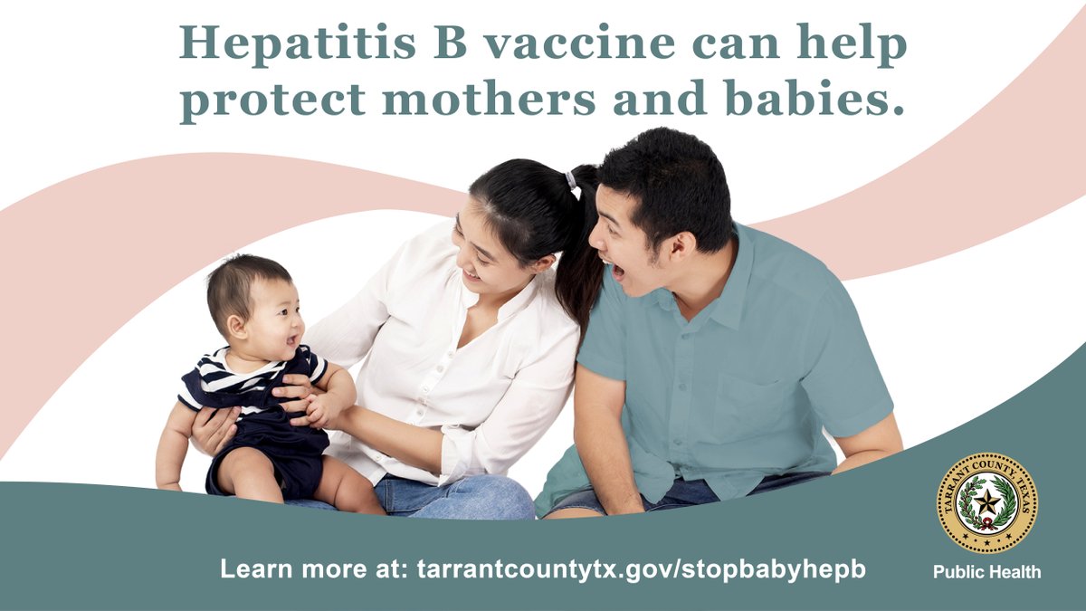 Hepatitis B is a highly infectious disease that attacks the liver and can be passed on to your baby. Learn more on how you can protect yourself and your baby at: tarrantcountytx.gov/stopbabyhepb #perinatalhepb #hepatitisawarenessmonth #AANHPImonth
