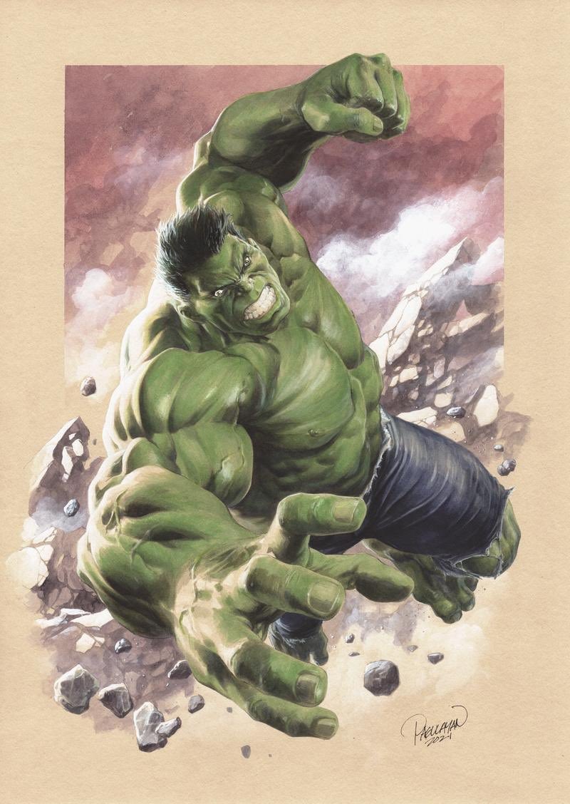 Incredible Hulk
Artwork by @carlopagulayan