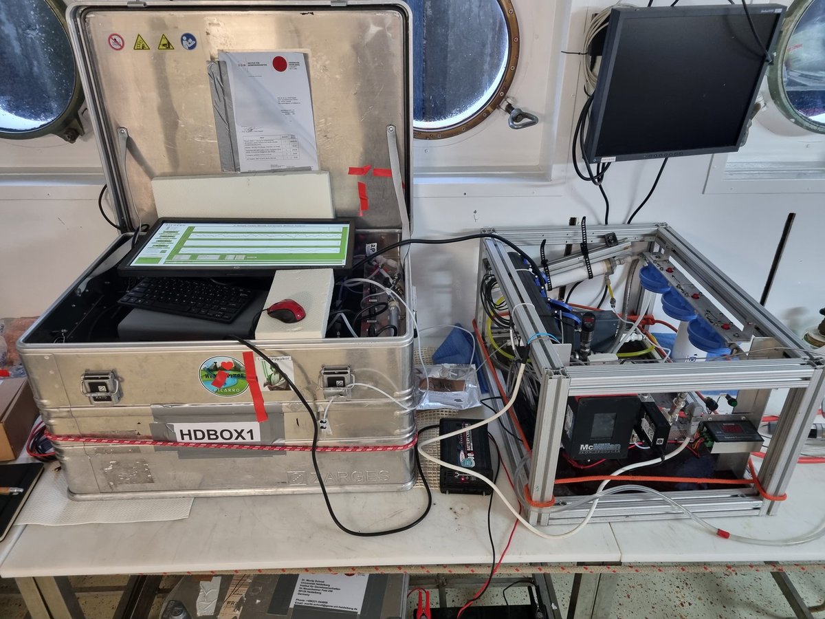 Greetings from Helgoland! We're excited to be on RV Heincke in the North Sea, joining the EduCruise from #AWI and #Polmar, instructing #CH4 analysis in seawater using our #PICARRO system. Many thanks to <a href="/Gernot/">Gernot</a> Nehrke for inviting us and giving us this great opportunity!