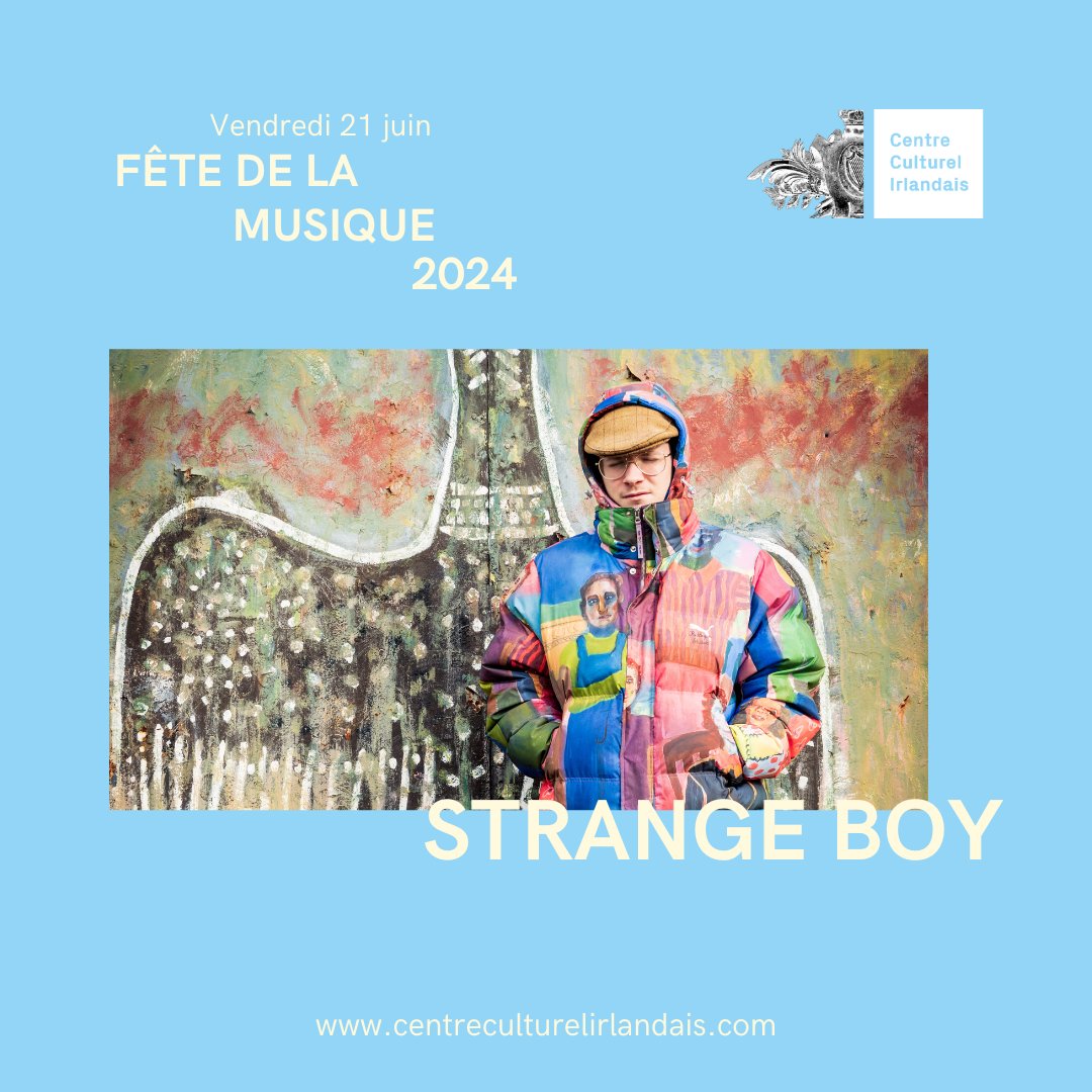 #FeteDeLaMusique - 21 juin 2024🎤 Imaginez la fusion improbable entre musique traditionnelle et hip-hop et vous obtenez Strange Boy ! Pour son 1er concert en France, il nous offrira une performance inédite et flamboyante qui viendra électriser la fin de cette Fête de la Musique !