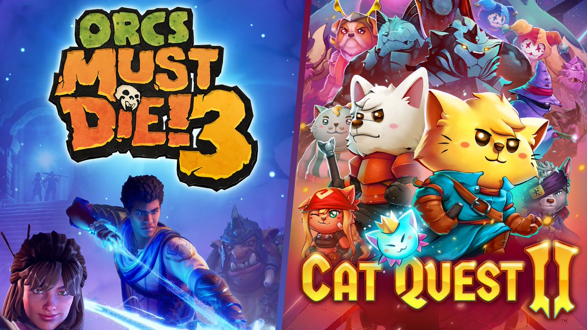 Toplam fiyatı 344 TL olan Cat Quest II ve Orcs Must Die! 3, Epic Games'te 9 Mayıs'a kadar ücretsiz dağıtılıyor. 🔗 store.epicgames.com/en-US/free-gam…