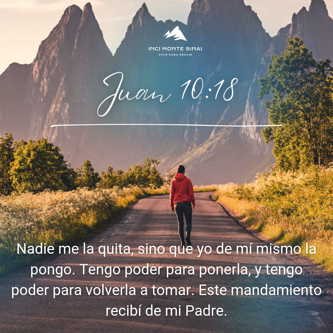 𝐉𝐄𝐒Ú𝐒 𝐓𝐈𝐄𝐍𝐄 𝐏𝐎𝐃𝐄𝐑 𝐏𝐀𝐑𝐀 𝐃𝐀𝐑 𝐒𝐔 𝐕𝐈𝐃𝐀 𝐘 𝐕𝐎𝐋𝐕𝐄𝐑 Jesús no solo tenía el poder para entregar su vida por nosotros, sino también para resucitar, demostrando así su dominio sobre la muerte y su amor incondicional hacia nosotros. #Diostienepoder